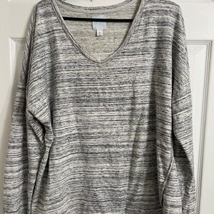 Sunday oversized long sleeve shirt, size XL